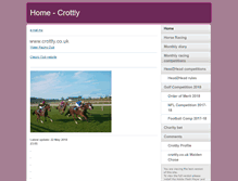 Tablet Screenshot of crottly.co.uk